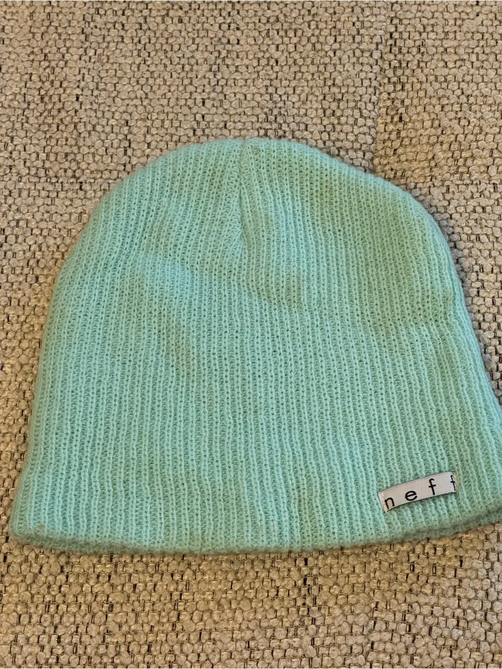 Neff Mint Green Beanie - Free with purchase